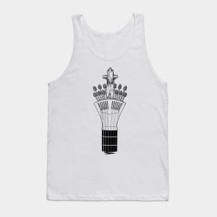 Portuguese Guitar, Fado, Music Tank Top